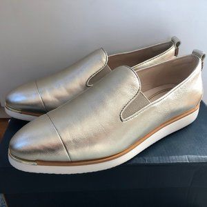 Cole Haan Grand Ambition slip-on sneaker loafer in soft gold (size 7)